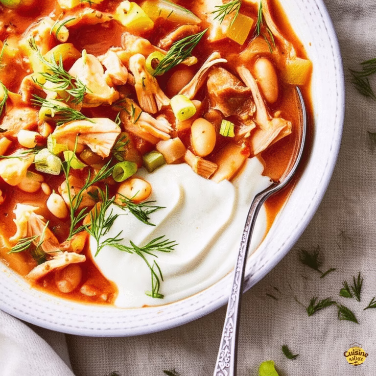 Chili au poulet grec en une seule casserole