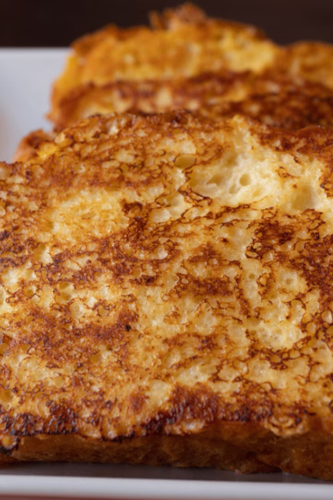 Brioche Grillée au Beurre à l'Air Fryer