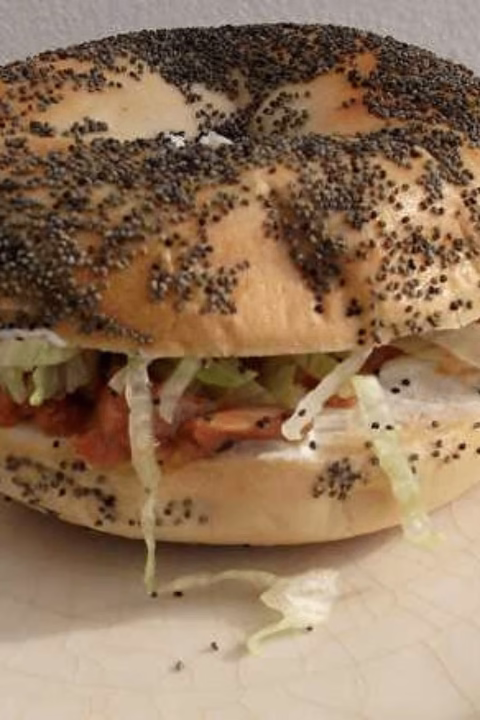 Bagel au saumon et cream cheese à l’Air Fryer