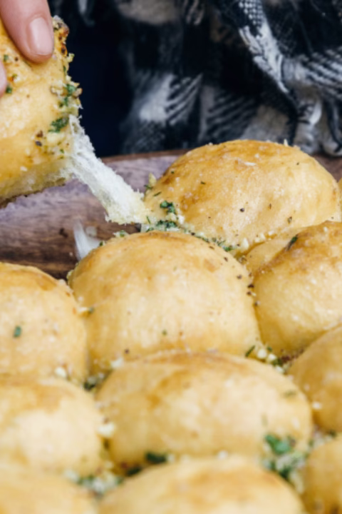 Petits Pains à l'Ail Faits Maison à l'Air Fryer