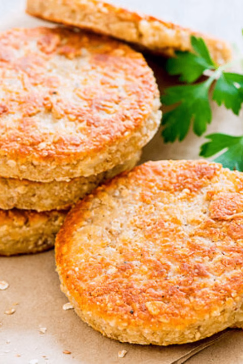 Galettes de Flocons d'Avoine à l'Air Fryer