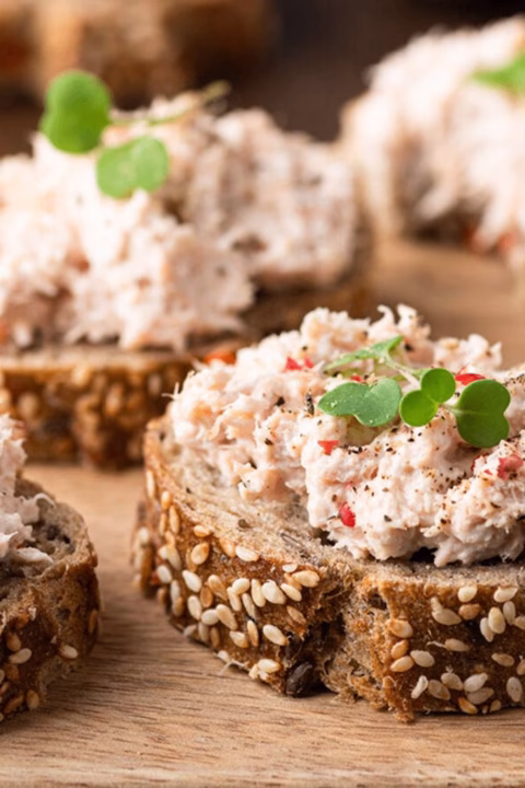Toasts Thon-Fromage Façon 'Tuna Melt' à l'Air Fryer