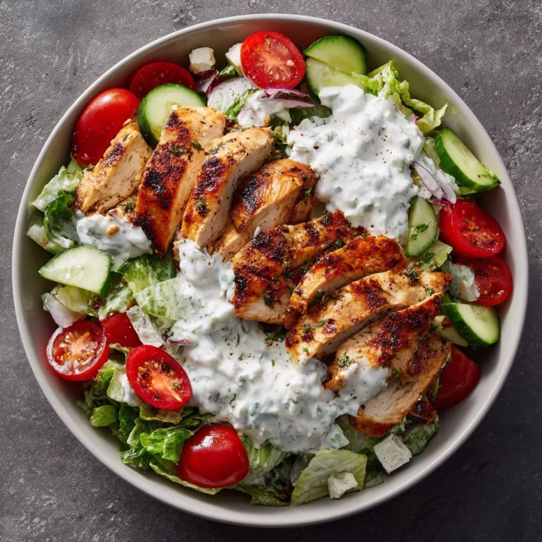 Salade Grecque au Poulet Paprika