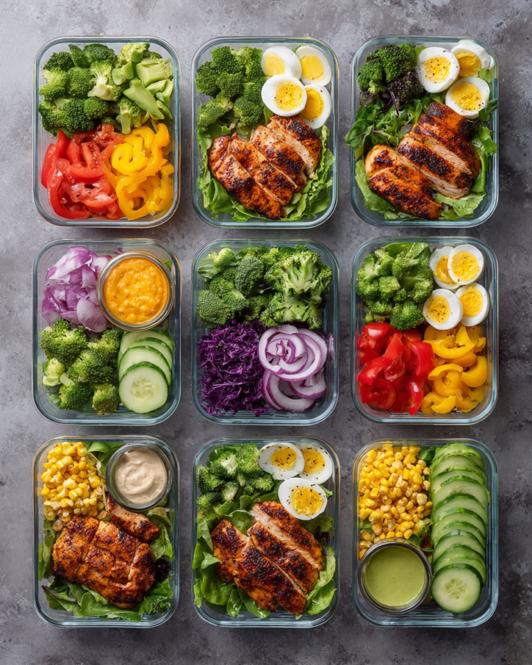 9 Idées de Salades Repas au Poulet pour la Semaine