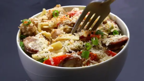 Pâtes Cajun en Une Seule Casserole