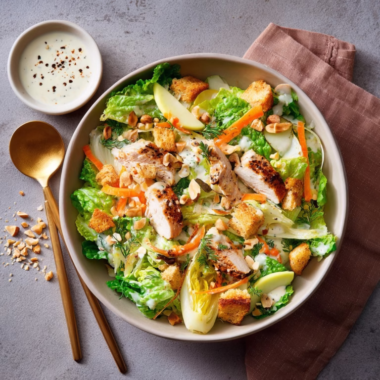 Salade Gourmande Crémeuse et Croquante