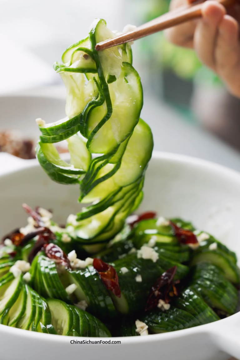 Salade de Concombre Asiatique Épicée