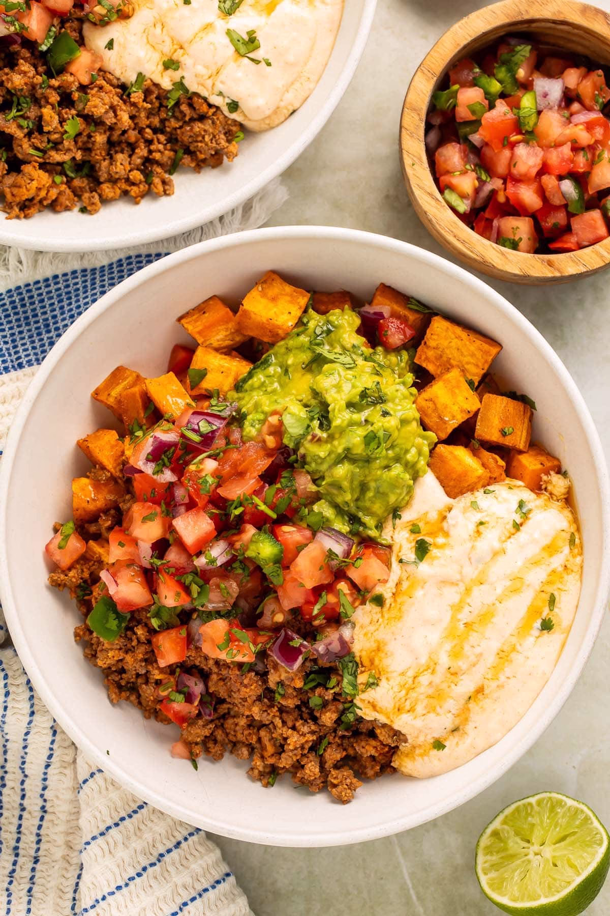 recette Southwest Ground Beef Bowl