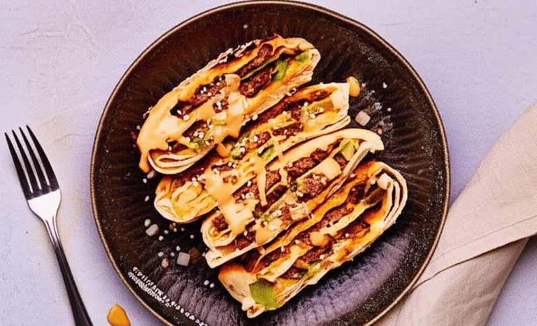 Wraps Façon Big Mac Maison