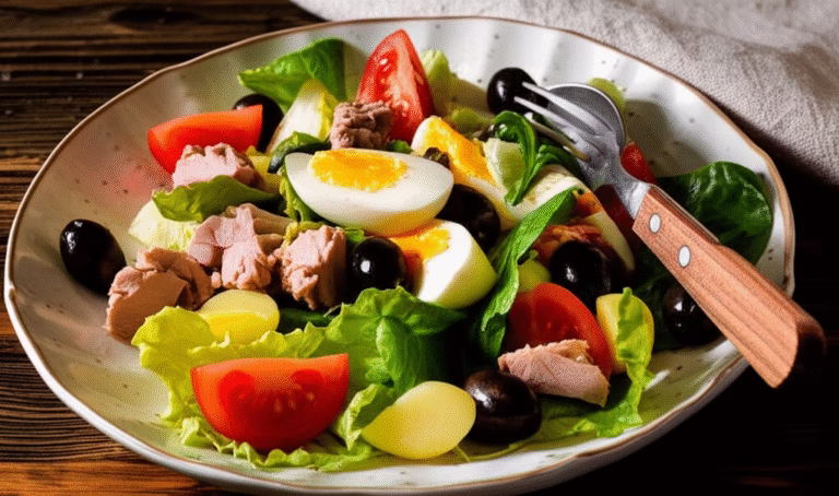 la vraie recette de la salade niçoise