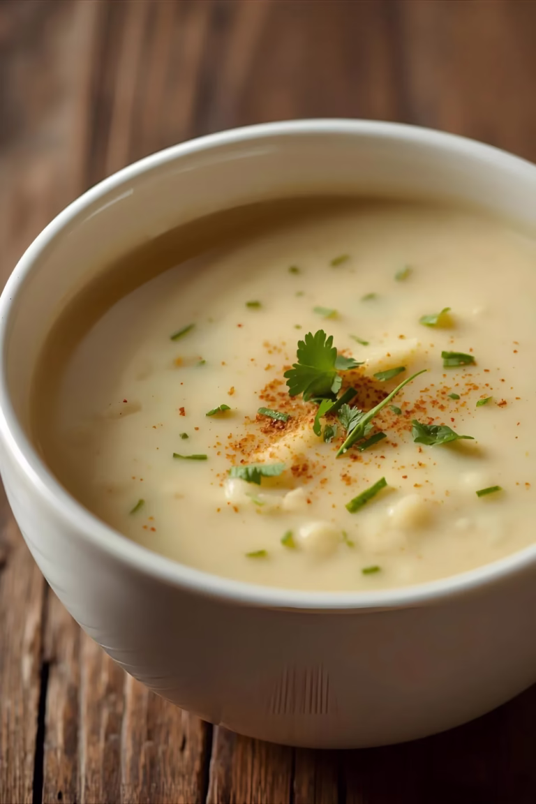 Velouté de Navets et Pomme de Terre