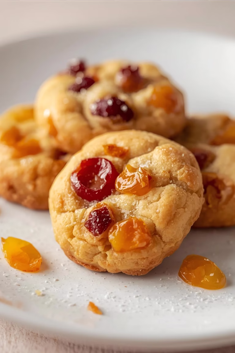 Biscuits aux fruits confits