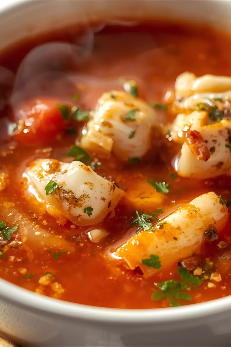 Soupe de Poisson à l'Italienne