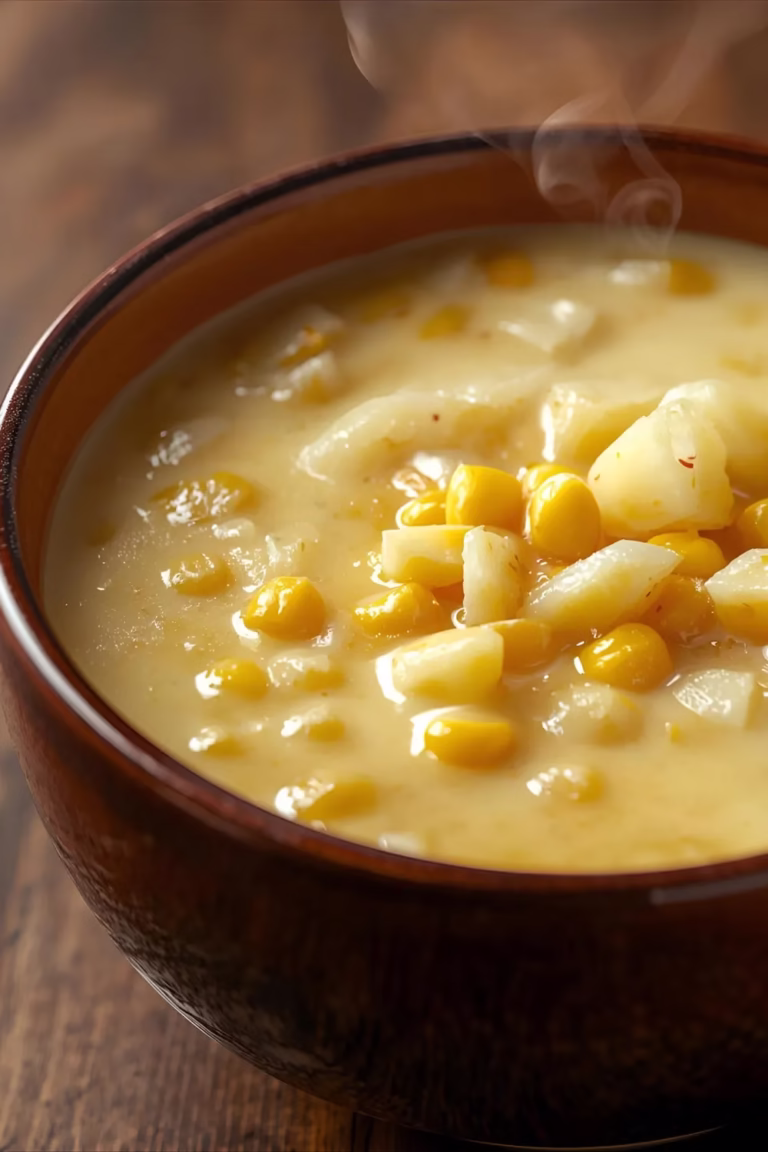 Chaudrée Américaine au Maïs et Pommes de Terre