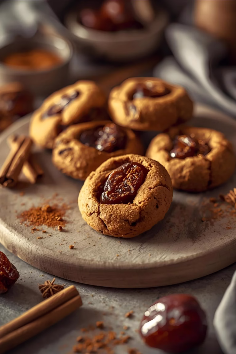 Biscuits aux dattes et cannelle