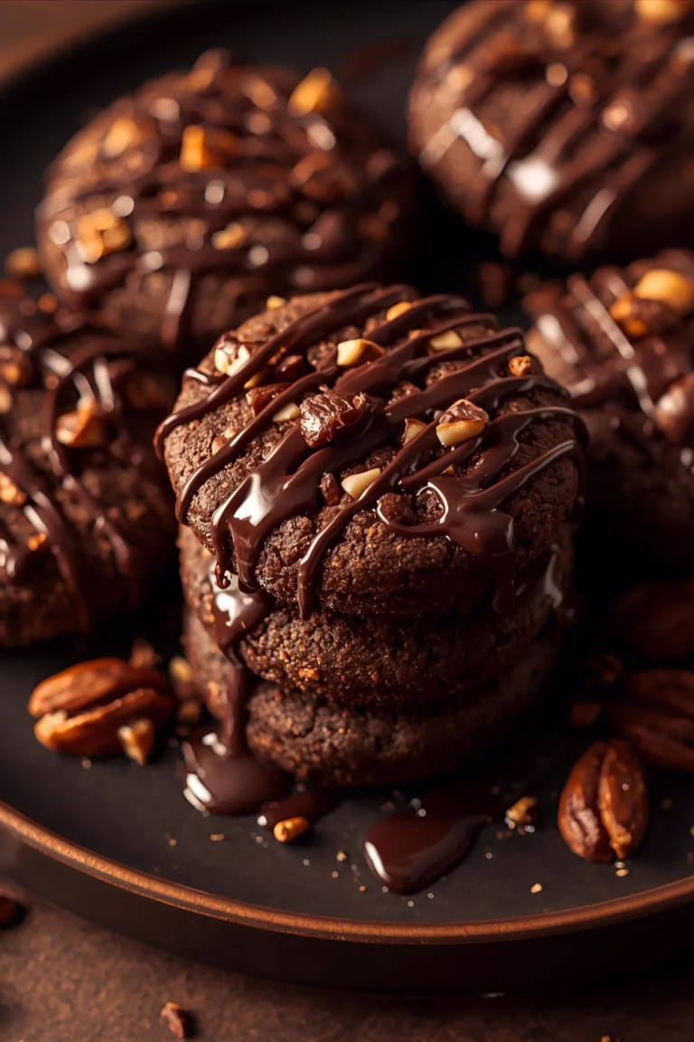 Biscuits au chocolat et noisettes caramélisées
