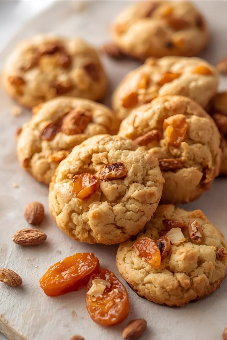 Biscuits aux abricots et amandes