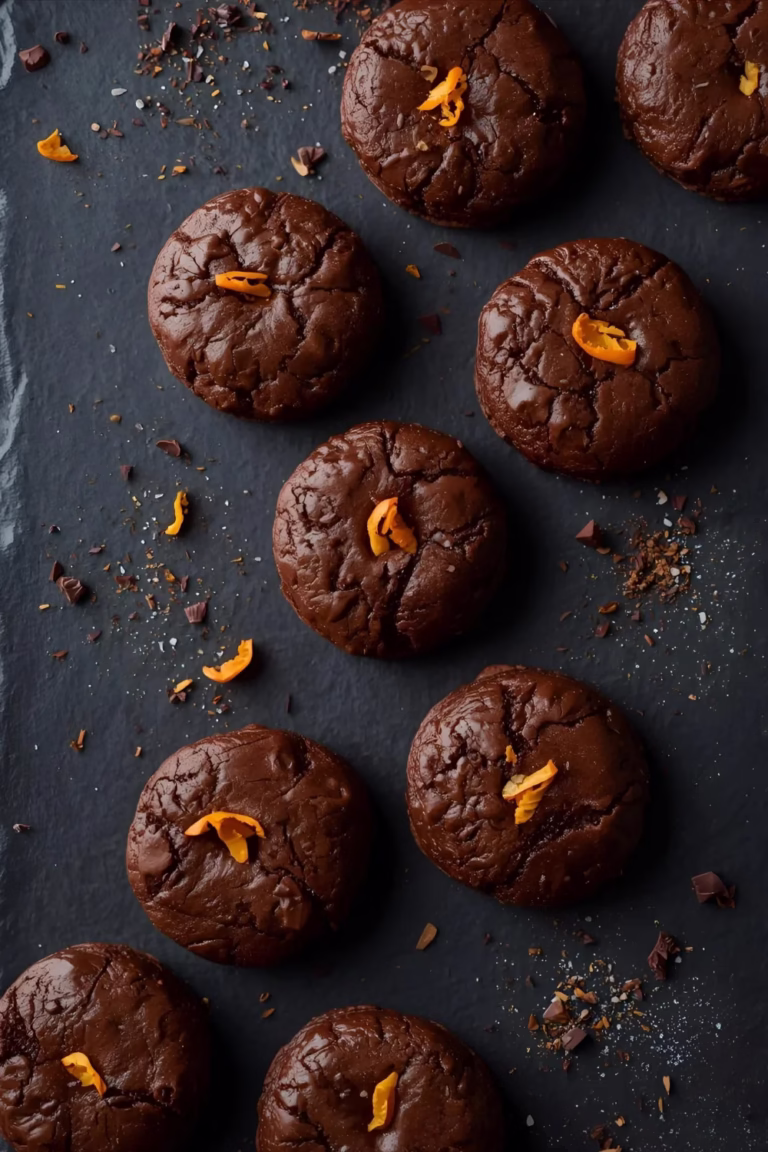 Biscuits chocolat-orange