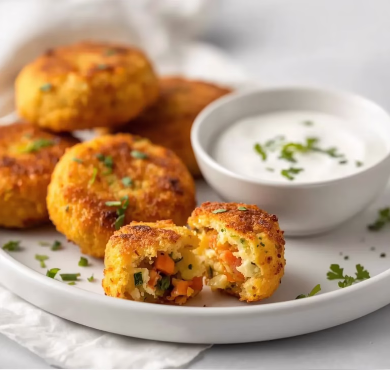 Croquettes végétariennes aux légumes cachés