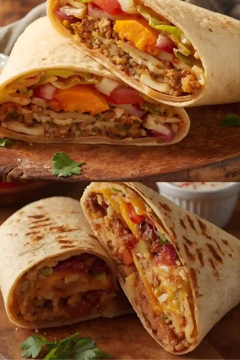 Burrito mexicain touski à la friteuse à air