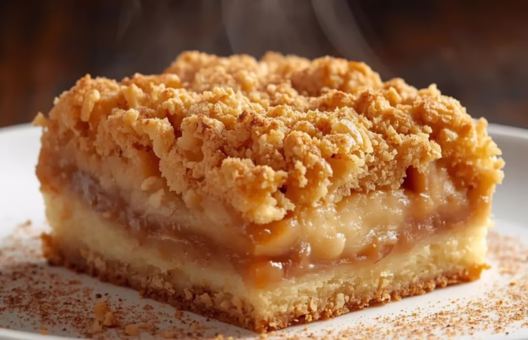 Gâteau crumble aux pommes
