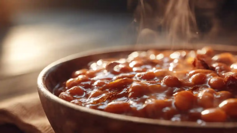 Fèves au lard crockpot faciles