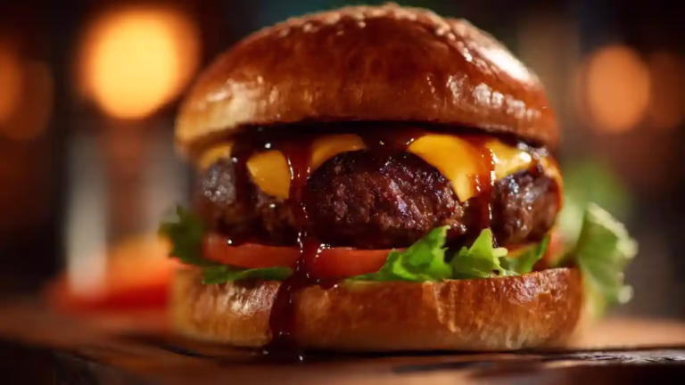 Burger de bison maison