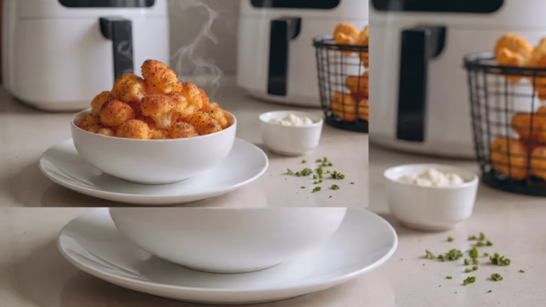 Choux-fleur rôti aux épices à l’air fryer
