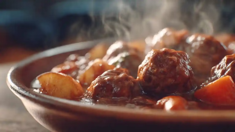 Ragout de boulettes à la mijoteuse