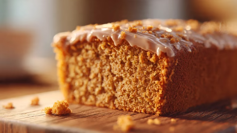 Gâteau aux épices d'automne