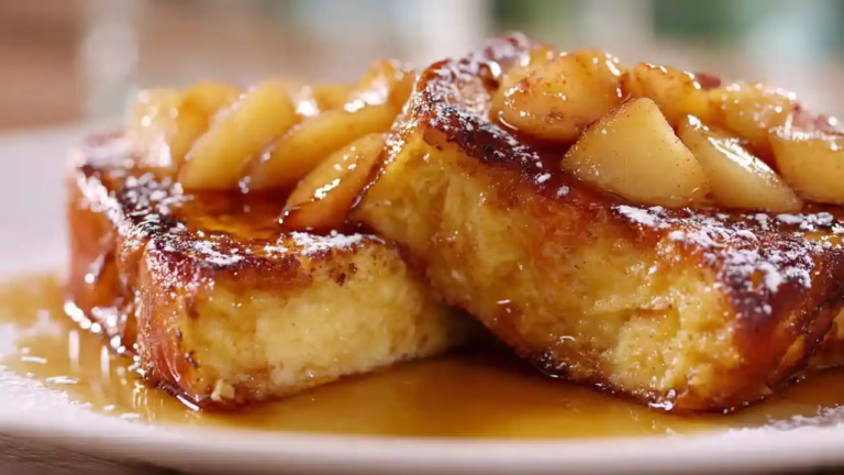 Brioche perdue aux pommes