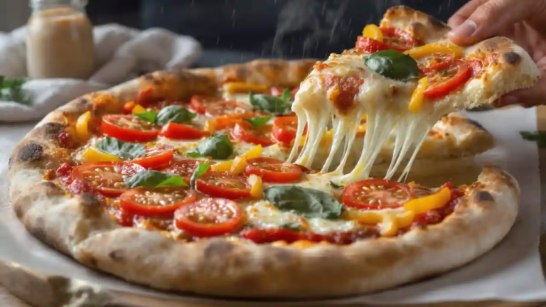 Pizza naan garnie locale