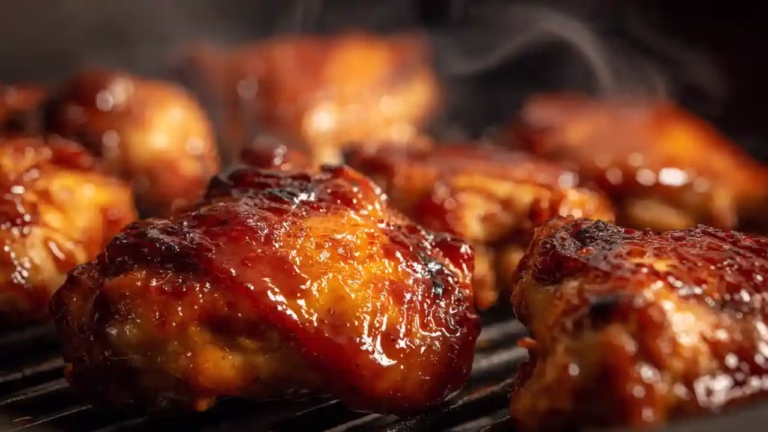 Poulet airfryer bbq sucré-salé