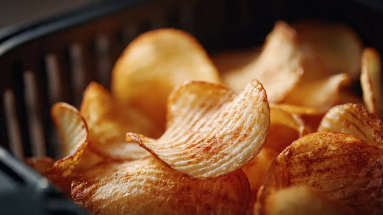 Chips de pommes de terre à l’air fryer