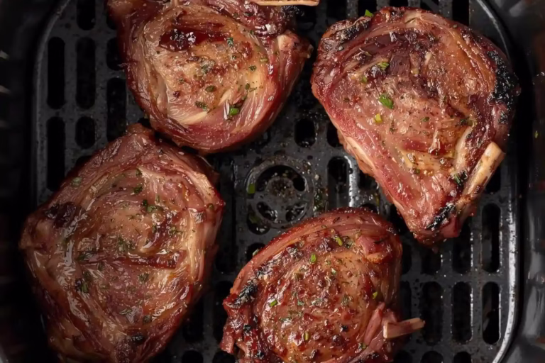 Côtelettes d’agneau à l’air fryer