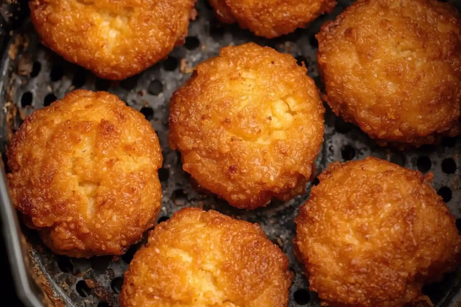 Croquettes de saumon à l’air fryer
