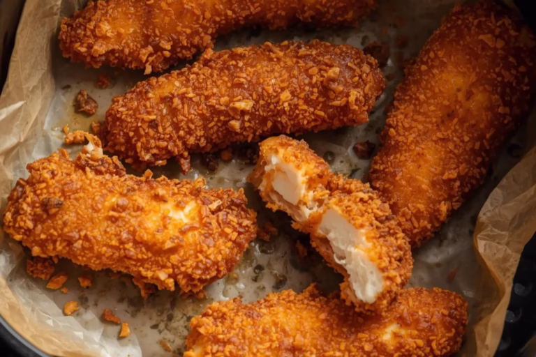 Tenders de poulet à l’air fryer
