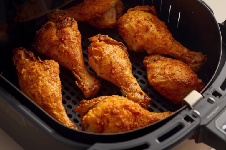 Pilons de poulet croustillants à l’air fryer
